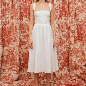Tagliatelle Linen Dress
